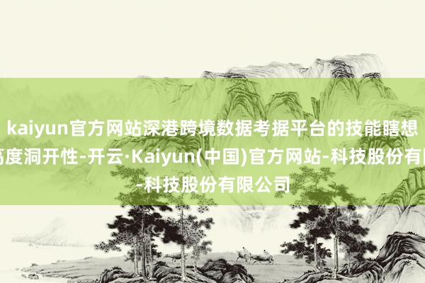 kaiyun官方网站深港跨境数据考据平台的技能瞎想具备高度洞开性-开云·Kaiyun(中国)官方网站-科技股份有限公司